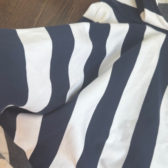 Polo by Ralph Lauren Kids Dress in Navy and White Stripes - Picture 3 of 4